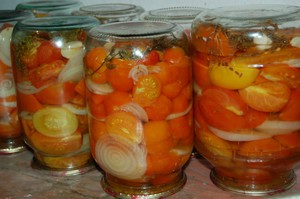 Рецепт приготовления помидор