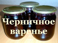 Заголовки из черники - вкусные рецепты