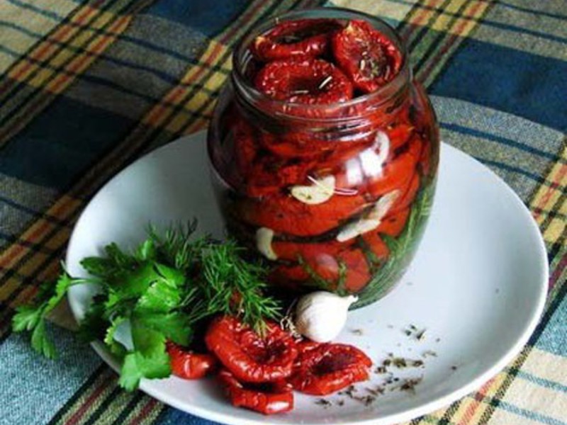 Вяленые томаты  - вкусно и полезно