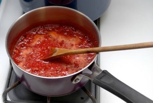 Рецепт приготовления варенья-пятиминутки из малины