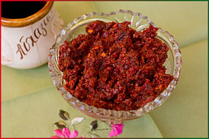 Рецепт горькой аджики