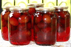 Простой рецепт компота из слив