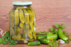 Огурцы маринованные
