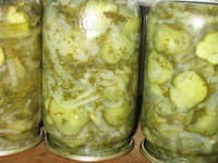 Салат из огурцов - домашние заготовки