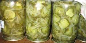 Салат из огурцов - домашние заготовки