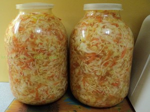  Капуста в банках - зимние заготовки
