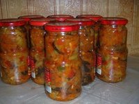 Десятка из баклажан