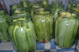 Рецепт вкусных кабачков на зтиму