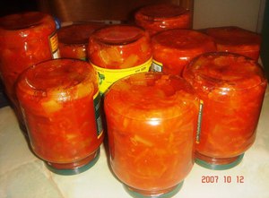 Кабачки на зиму в банках