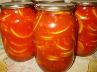 Как сделать салат из кабачков и помидор