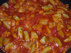 Кабачковая закуска в банки на зиму