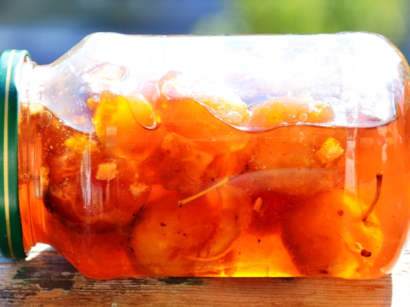 Готовое варенье из райских яблок Варенье из ранеток - вкусные райские яблочки