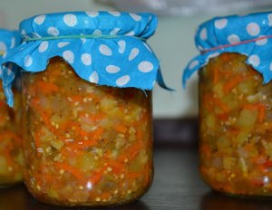 Салат соте из кабачков - пошаговый рецепт