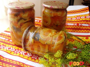Очень вкусные кабачки по-черниговски - рецепт заготовки
