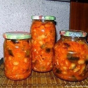 Рецепт салата из фасоли