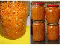 Корейская морковка - зимние заготовки