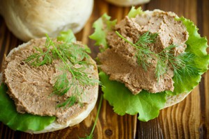 Рецепт паштета из куриной печени и ревеня