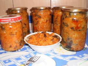 Солянка из грибов с капустой