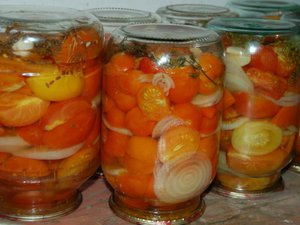 Вкусные помидоры на зиму