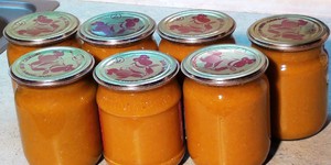 Икра кабачковая  как из магазина - рецепт