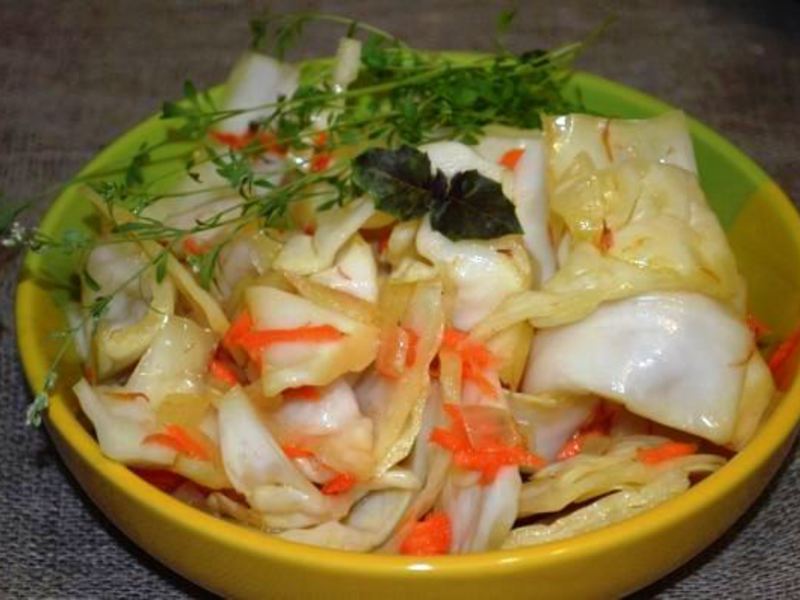 Капуста по-корейски - очень вкусный рецепт Капуста по-корейски - пошаговый рецепт