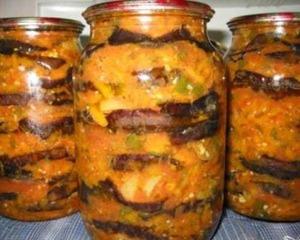 Баклажаны в банках на зиму