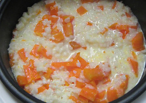 Вкусная каша с тыквой 