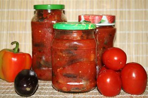 Особенности приготовления баклажан в аджике на зиму