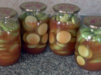 Как закрыть кабачковую закуску