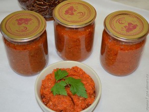 Заготовка на зиму из моркови