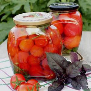 Вкусные помидоры в банках