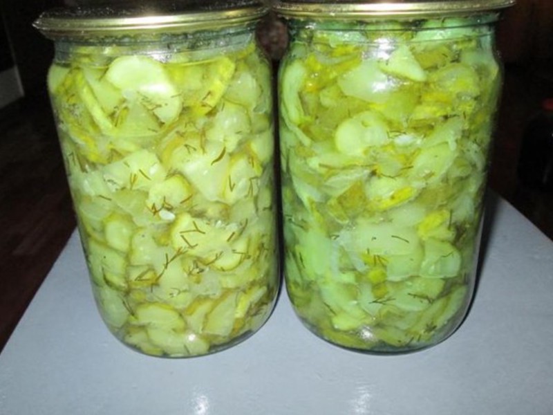 Вкусный салат из огруцов на зиму Салат из проросших огурцов