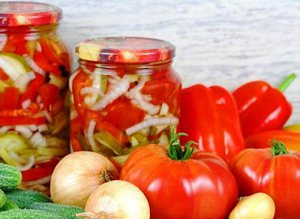 Летний аромат - вкусный рецепт салата на зиму