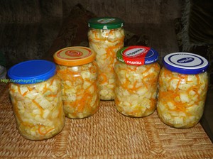 Салат из патиссонов - вкусные идеи