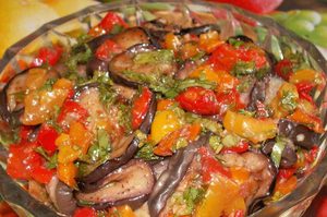 Баклажаны маринованные - зимние заготовки