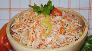 Капуста с перцем сладким - зимние заготовки