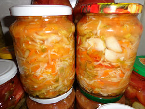 Охотничий салат на зиму - подробный рецепт