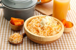 Тыквенная каша с рисом - классический рецепт и вариант с яблоками