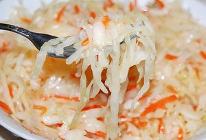 Квашеная капуста - быстрый рецепт