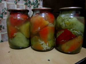 Овощная закуска на зиму