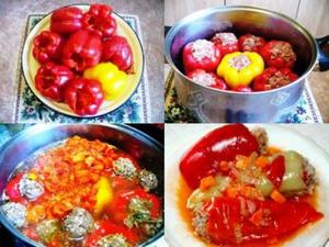 Как приготовить перец - рецепты фарширования