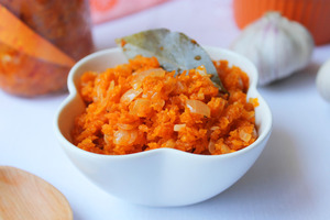 Икра из моркови на зиму