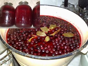 Вкусный компот из рябины на зиму