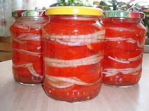 Заготовка на зиму из помидор