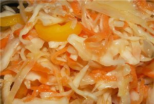 Быстрая квашенная капуста