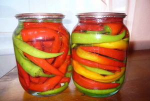 Маринованный жгучий перец