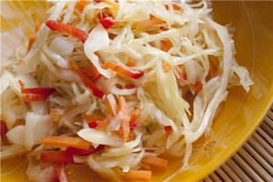 Способ консервирования капусты