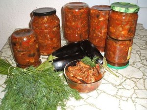 Как приготовить лечо из баклажан