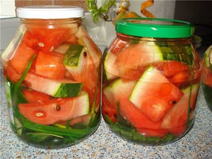 Рецепт приготовления засолки арбузов