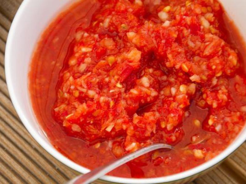 Продукты для приготовления аджики Острая аджика по домашнему